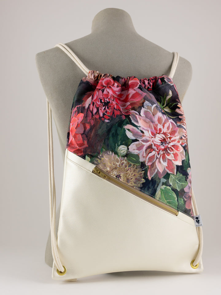 Turnbeutel Spring Blossom Perlmutt