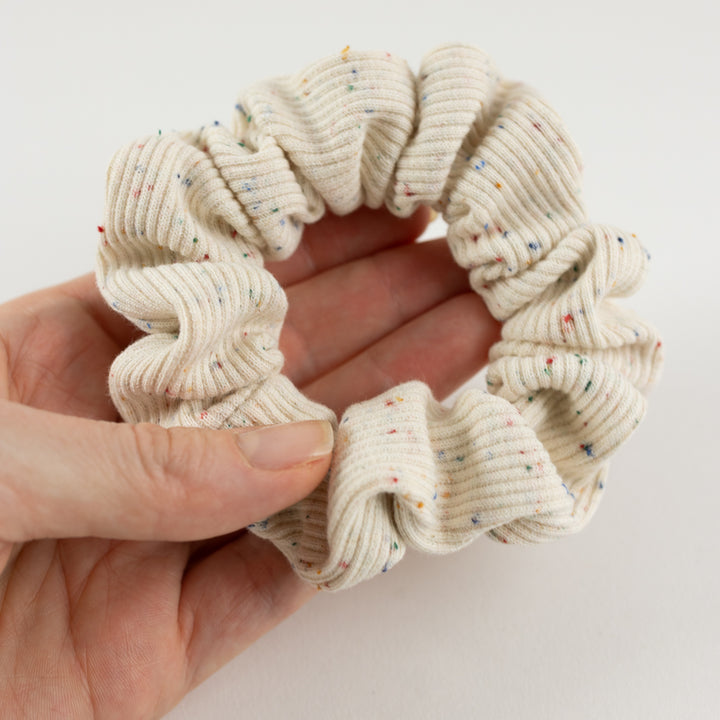Mini Scrunchie Rainbow aus Biobaumwolle