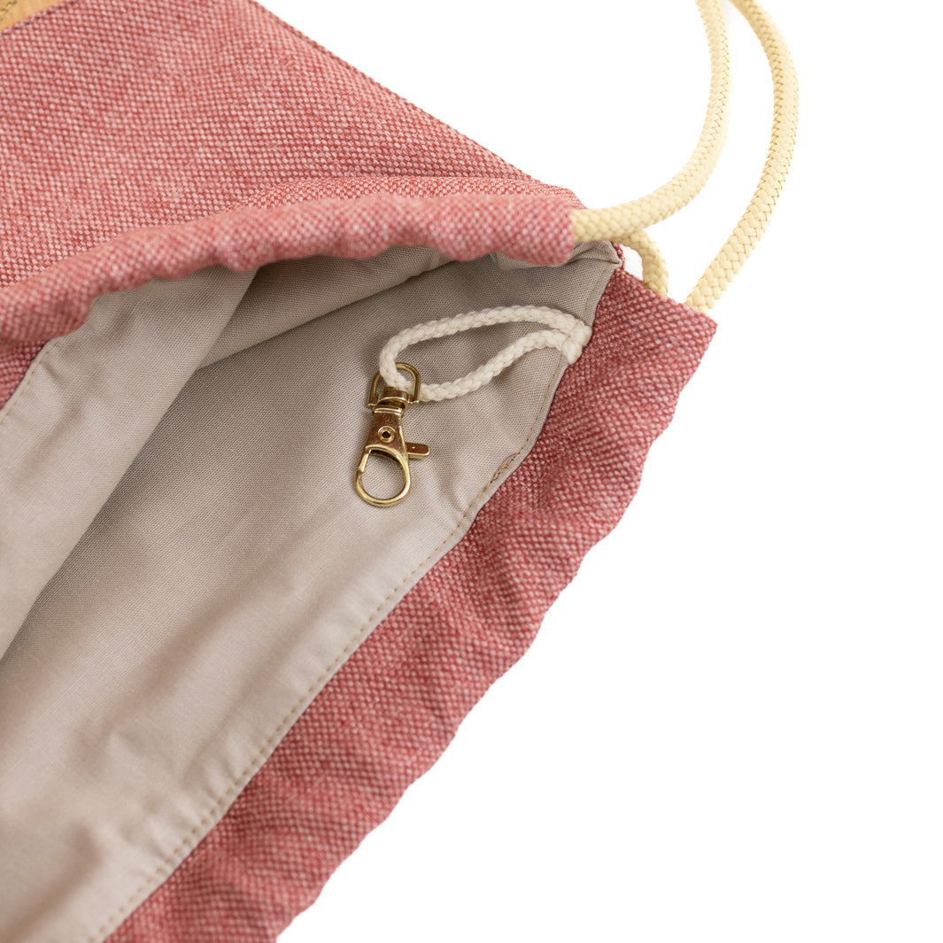 Wähle deine Materialkombination - Turnbeutel Kork & Canvas