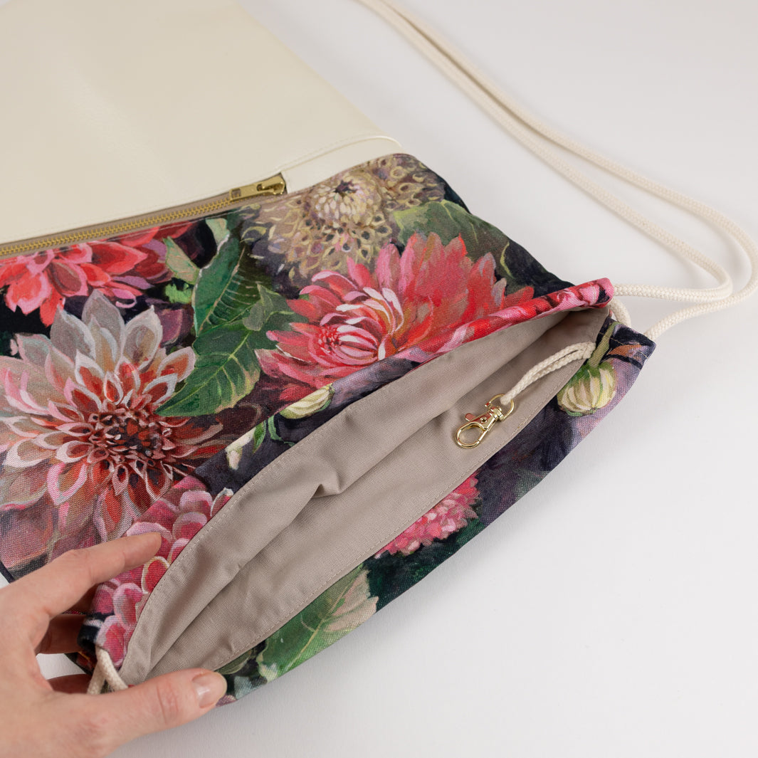 Turnbeutel Spring Blossom Perlmutt