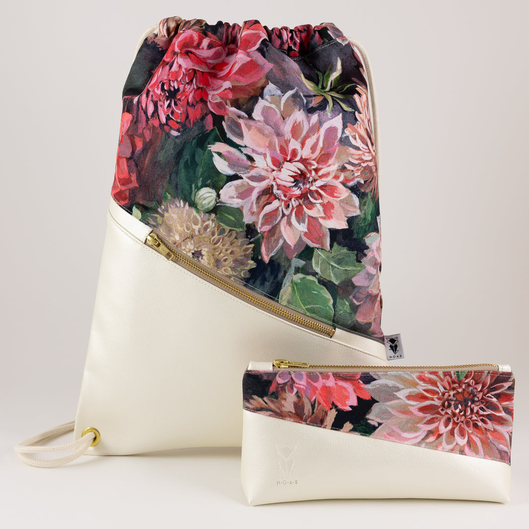 Turnbeutel Spring Blossom Perlmutt