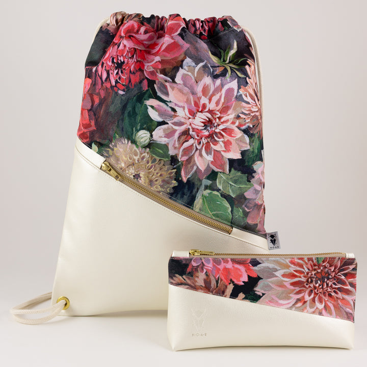 Turnbeutel Spring Blossom Perlmutt