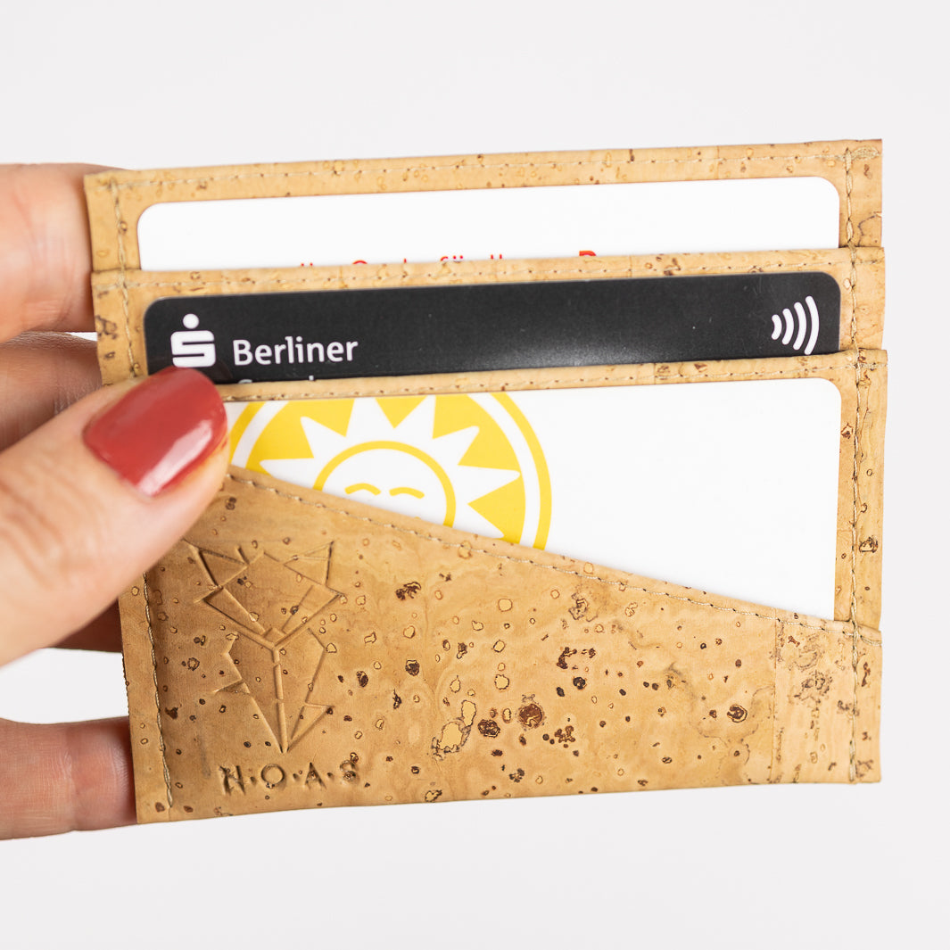 Karten-Etui Kork Natur