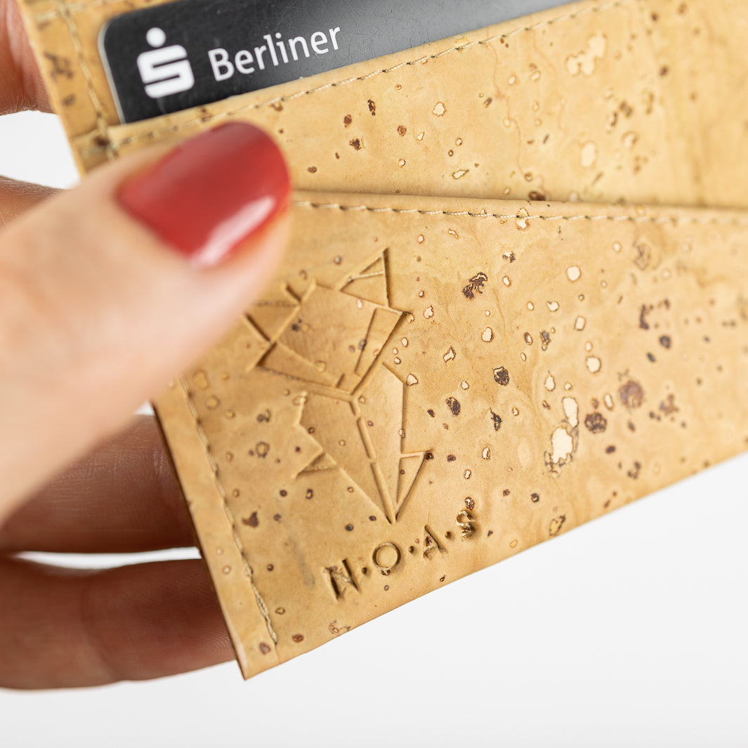 Karten-Etui Kork Natur